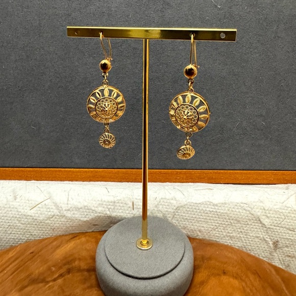 Jewelry Set for Women, Gold Jewelry Set, 24k Dubai Gold Plated Jewelry Set, Gift - Picture 6 of 8